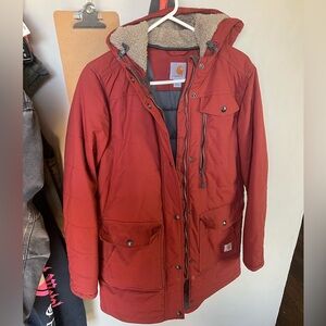 carhartt women jacket size small (4/6)